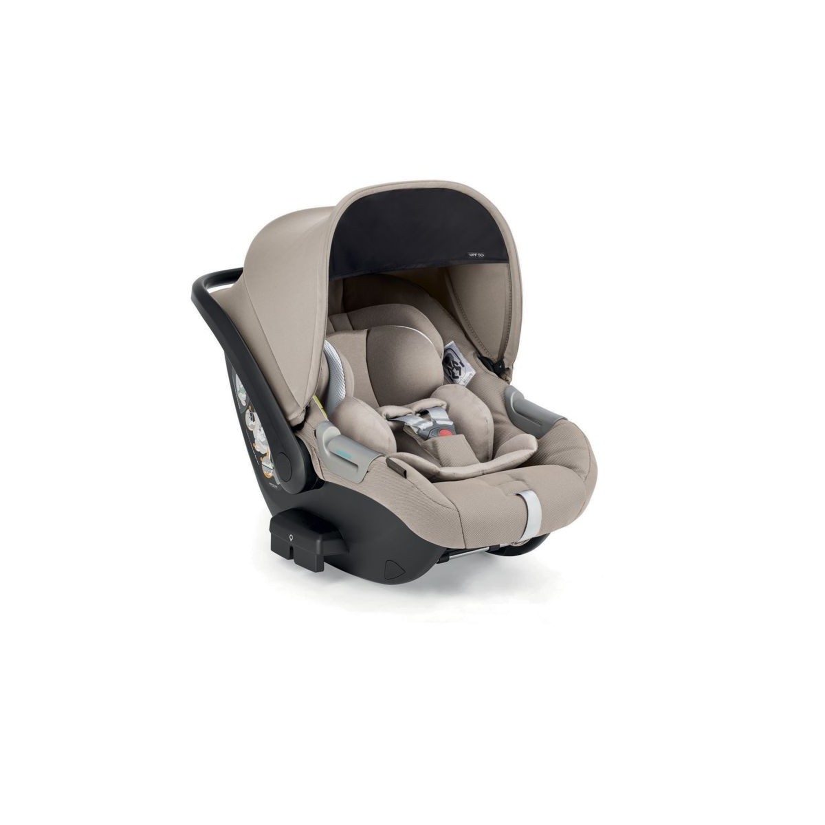 Inglesina Aptica Σύστημα Μεταφοράς Quattro Με Κάθισμα Αυτοκινήτου Darwin Vicuna Beige / Palladio Black