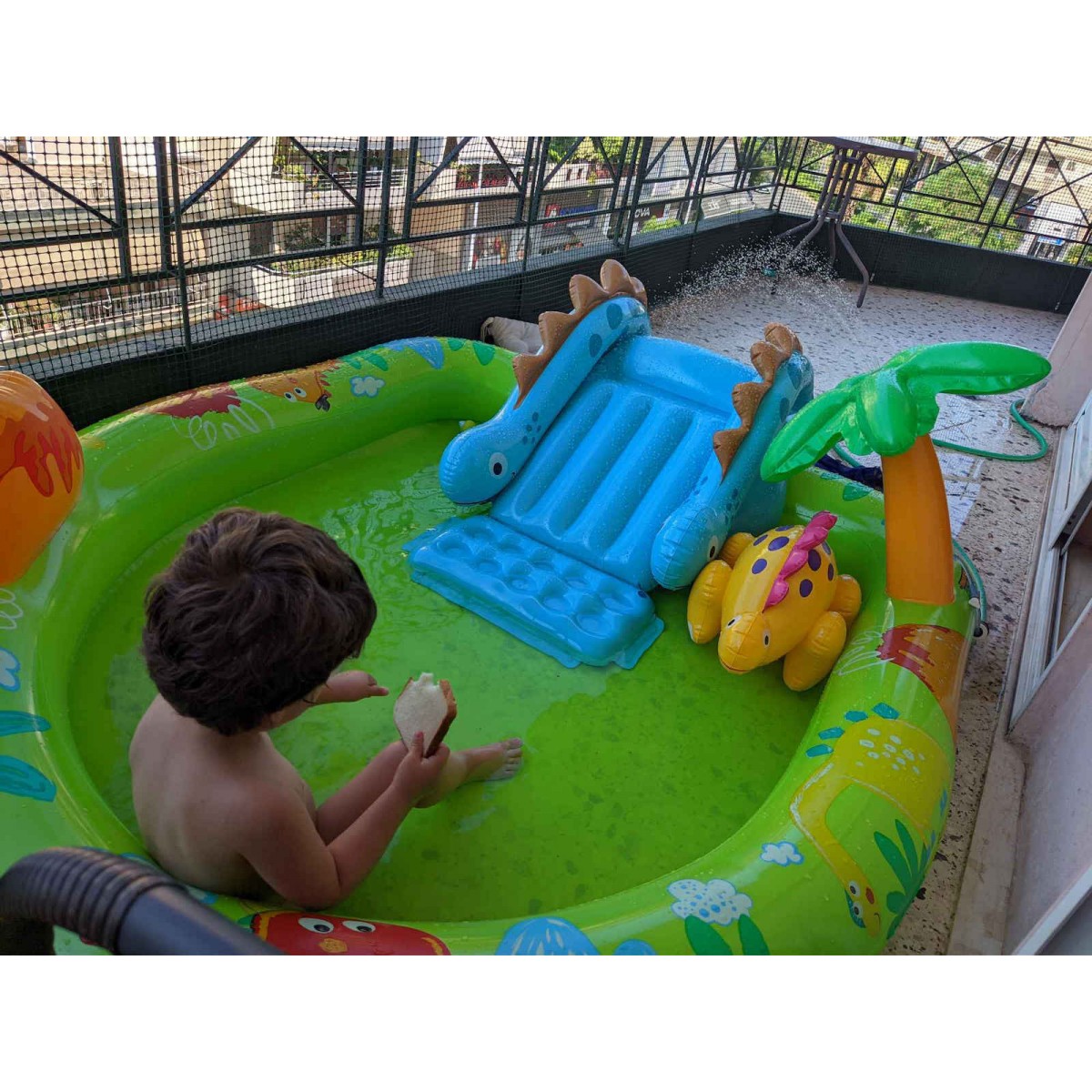 Φουσκωτή Παιδική Πισίνα Little Dino Play Center Intex