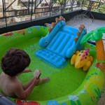 Φουσκωτή Παιδική Πισίνα Little Dino Play Center Intex