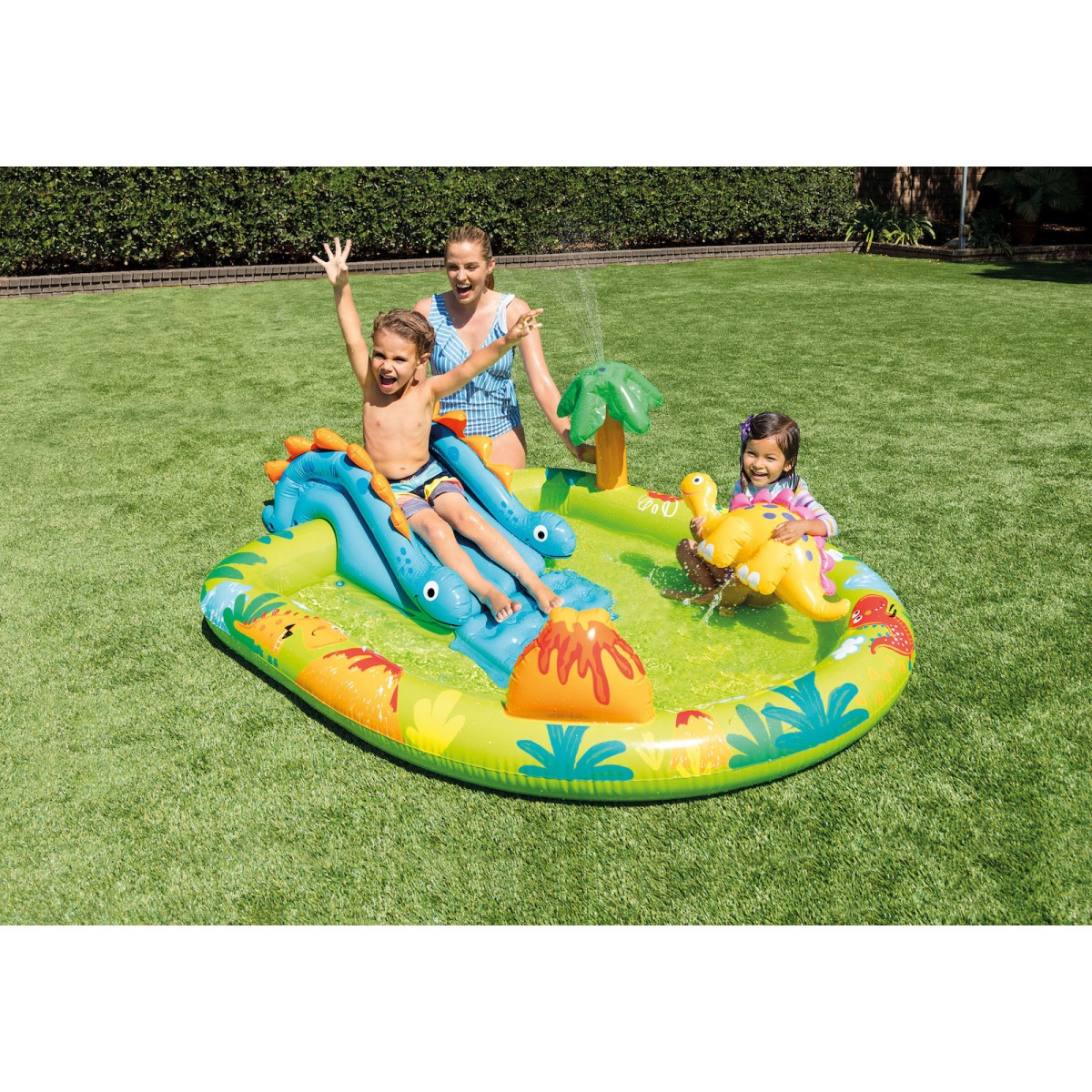Φουσκωτή Παιδική Πισίνα Little Dino Play Center Intex