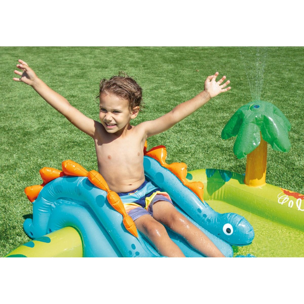 Φουσκωτή Παιδική Πισίνα Little Dino Play Center Intex