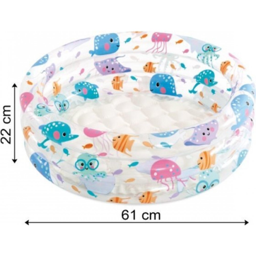 Παιδική Φουσκωτή Πισίνα Intex 3-Ring Paddling Pool  Baby