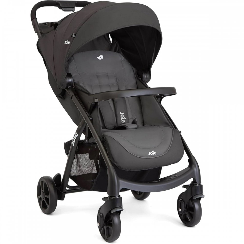 Joie Muze Lx Καρότσι Kατάλληλο για Nεογέννητο Μαύρο Cobblestone