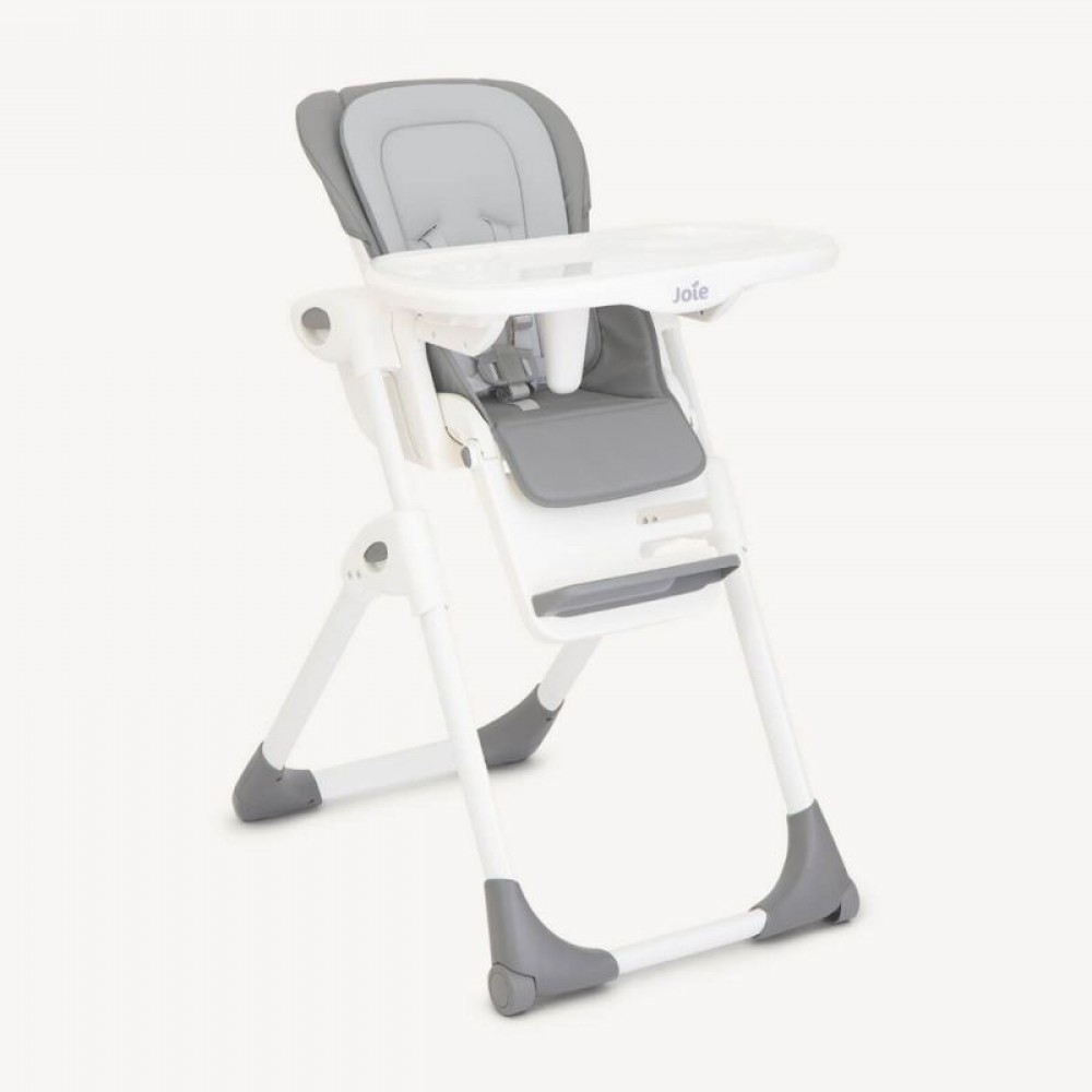 Joie Mimzy Recline Αναδιπλούμενο Καρεκλάκι Φαγητού με Μεταλλικό Σκελετό & Κάθισμα από Δερματίνη