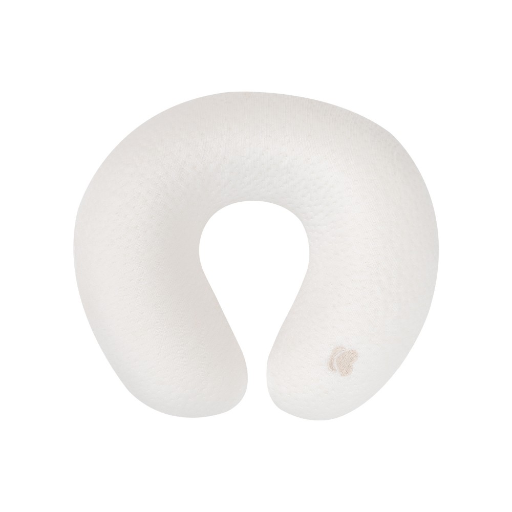 Μαξιλάρι Ταξιδιού Με Αφρό Μνήμης Kikka Boo Airknit White