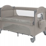 Παρκοκρέβατο 2 Επιπέδων Kikka Boo Milky Way Beige 2026