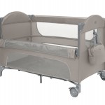 Παρκοκρέβατο 2 Επιπέδων Kikka Boo Milky Way Beige 2026