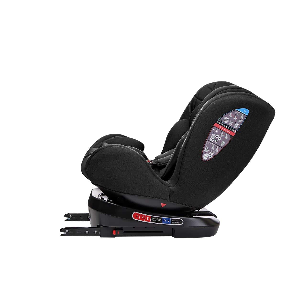 Κάθισμα Αυτοκινήτου 40-150εκ Kikka Boo i-Trip i-Size Black