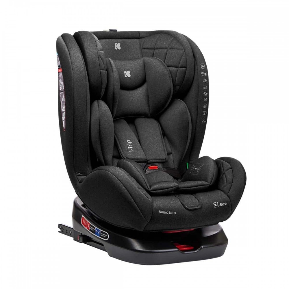 Κάθισμα Αυτοκινήτου 40-150εκ Kikka Boo i-Trip i-Size Black