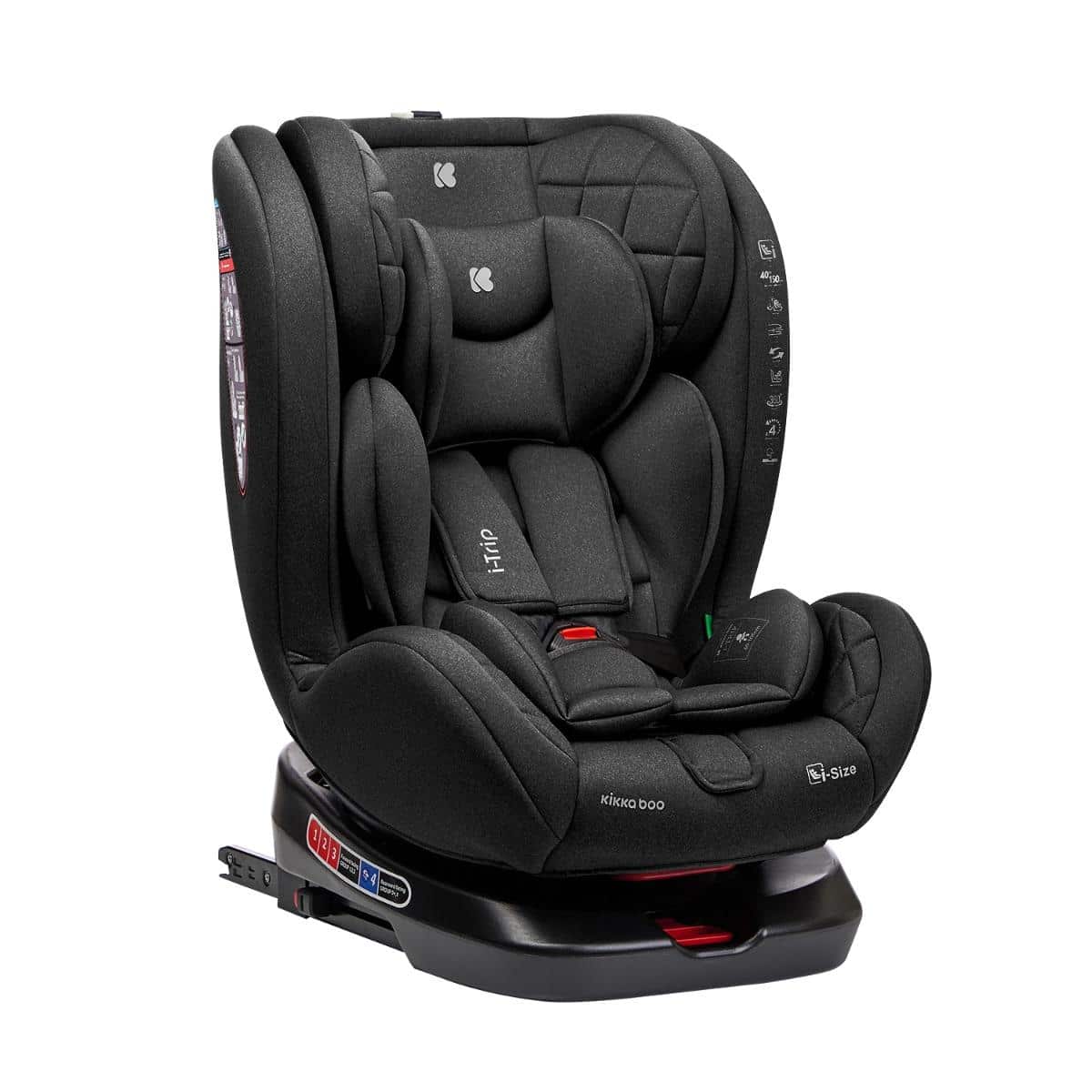 Κάθισμα Αυτοκινήτου 40-150εκ Kikka Boo i-Trip i-Size Black