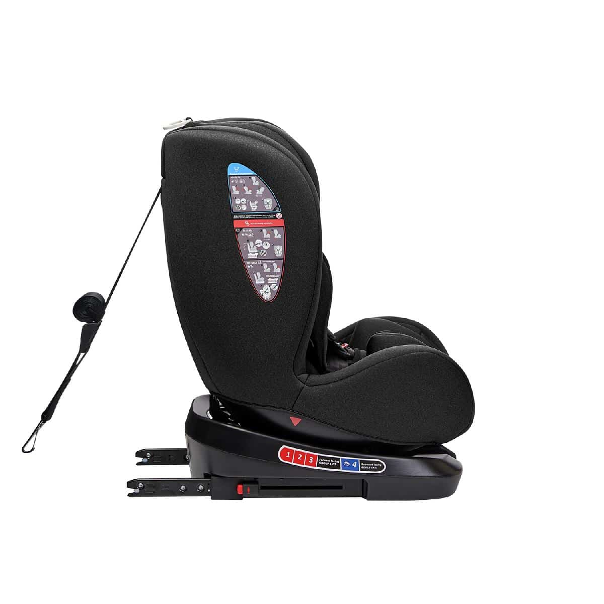 Κάθισμα Αυτοκινήτου 40-150εκ Kikka Boo i-Trip i-Size Black