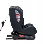 Kikka Boo Κάθισμα Αυτοκινήτου isofix  40 έως 150 cm i-Trip i-Size Grey
