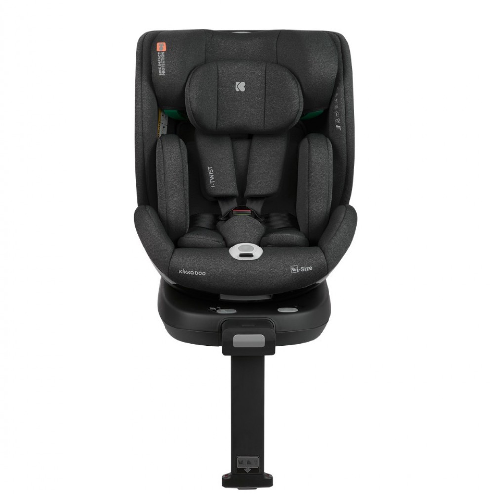 Κάθισμα αυτοκινήτου i-Twist Kikka Boo 40-150 cm i-SIZE Black