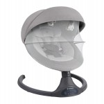 Ηλεκτρική Κούνια Ρηλάξ Kikka boo side-to-side Codie Light Grey Ηλεκτρική Κούνια Ρηλάξ Kikka boo side-to-side Codie Light Grey
