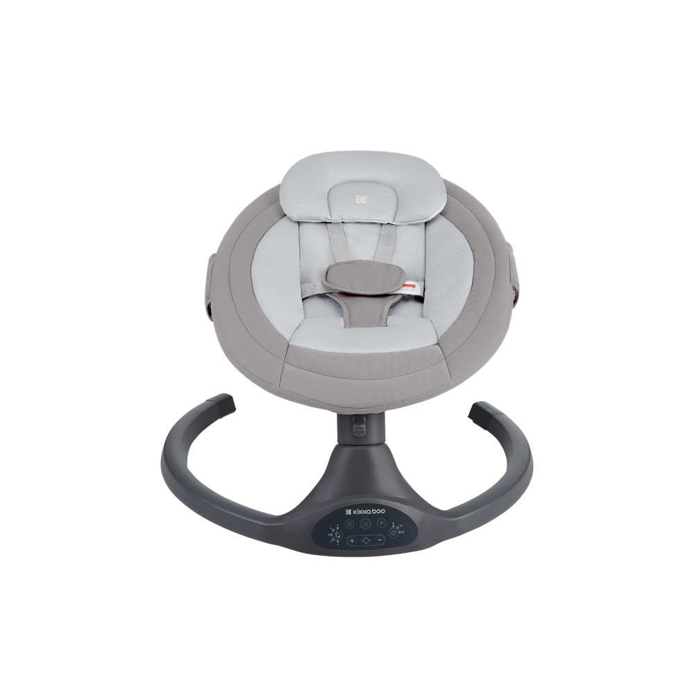 Ηλεκτρική Κούνια Ρηλάξ Kikka boo side-to-side Codie Light Grey