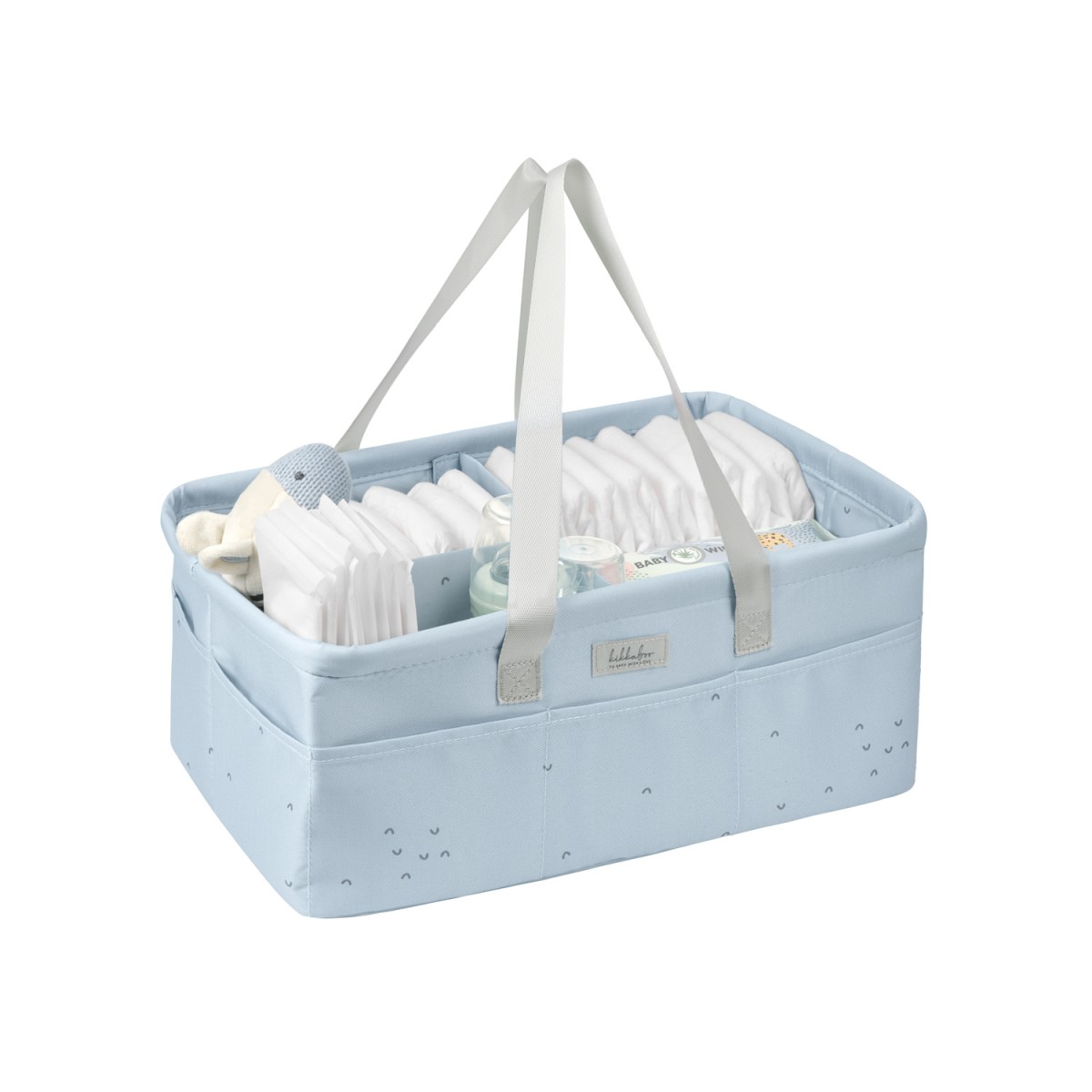 Kikkaboo Βρεφικό Καλάθι Καλλυντικών & Πανών Stripy Friends