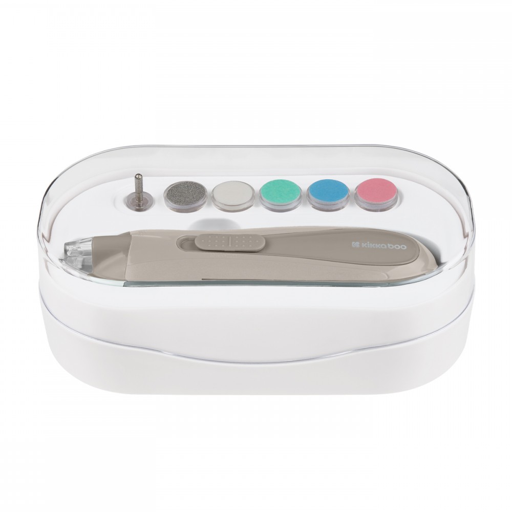 Ηλεκτρική Λίμα Νυχιών Μωρού & Ενηλίκων Μπεζ Kikka Boo  