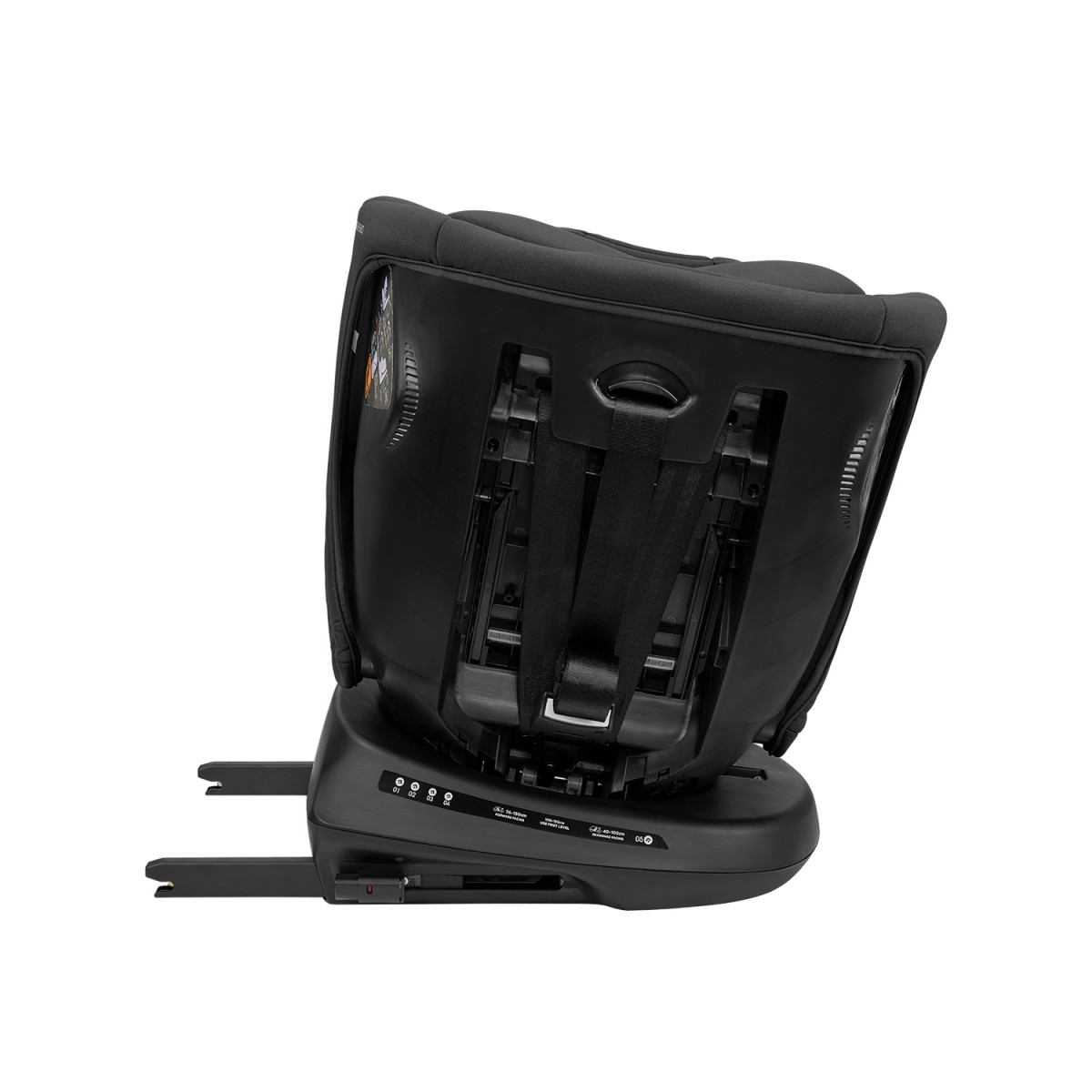 Κάθισμα Αυτοκινήτου i-Defend i-Size Isofix 40-150cm (0-36kg) 360° Kikka boo Black