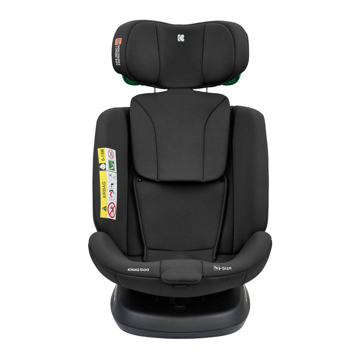 Κάθισμα Αυτοκινήτου i-Defend i-Size Isofix 40-150cm (0-36kg) 360° Kikka boo Black