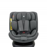 Κάθισμα Αυτοκινήτου i-Defend i-Size Isofix 40-150cm (0-36kg) 360° Kikka boo Grey