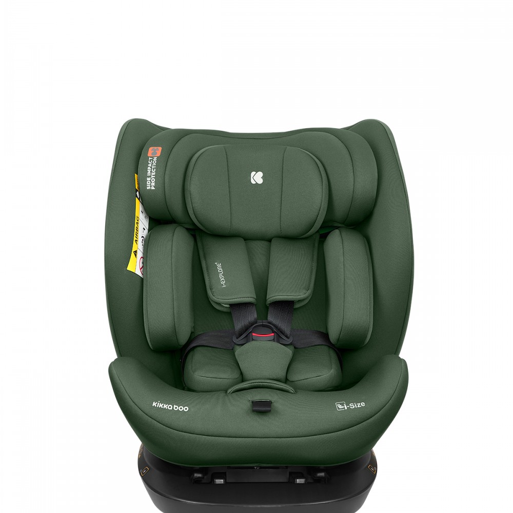 Kikka Boo - Car seat 40-150 cm i-Explore 2 i-SIZE Green