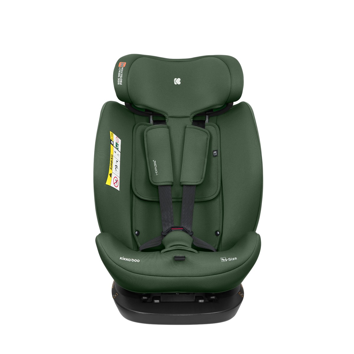 Kikka Boo - Car seat 40-150 cm i-Explore 2 i-SIZE Green