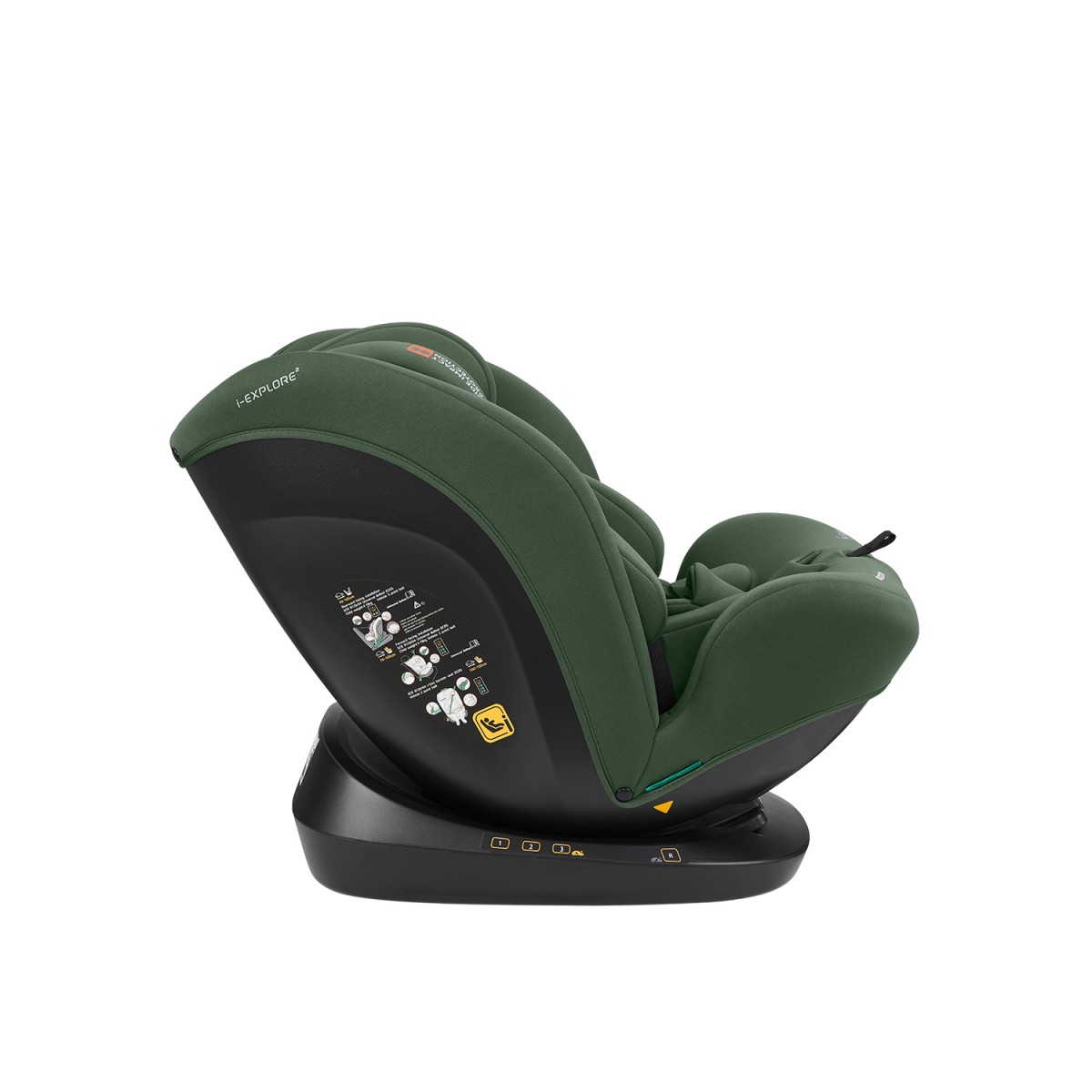 Kikka Boo - Car seat 40-150 cm i-Explore 2 i-SIZE Green