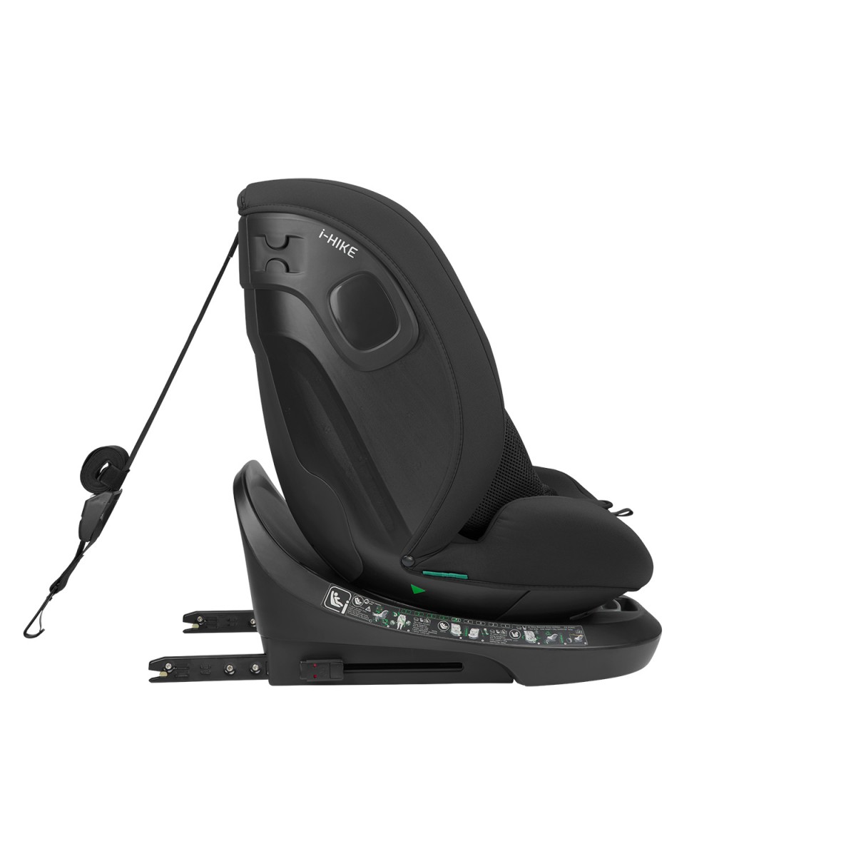 Κάθισμα Αυτοκινήτου Kikka boo i-Hike i-SIZE 40-150cm Black 2025 Κάθισμα Αυτοκινήτου Kikka boo i-Hike i-SIZE 40-150cm Black 2025