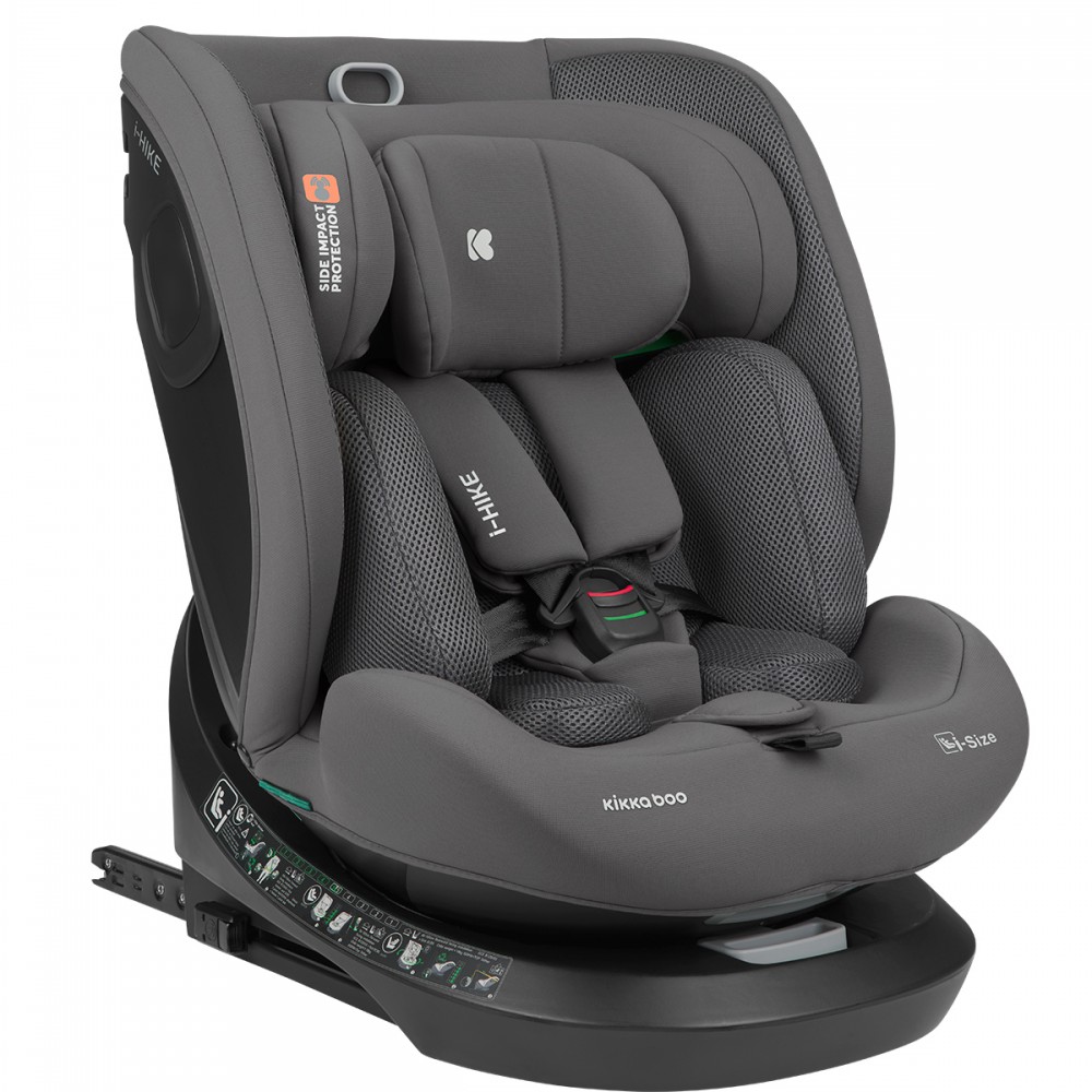 ​​​​​​​Κάθισμα Αυτοκινήτου Kikka boo i-Hike i-SIZE 40-150cm Dark Grey 2025