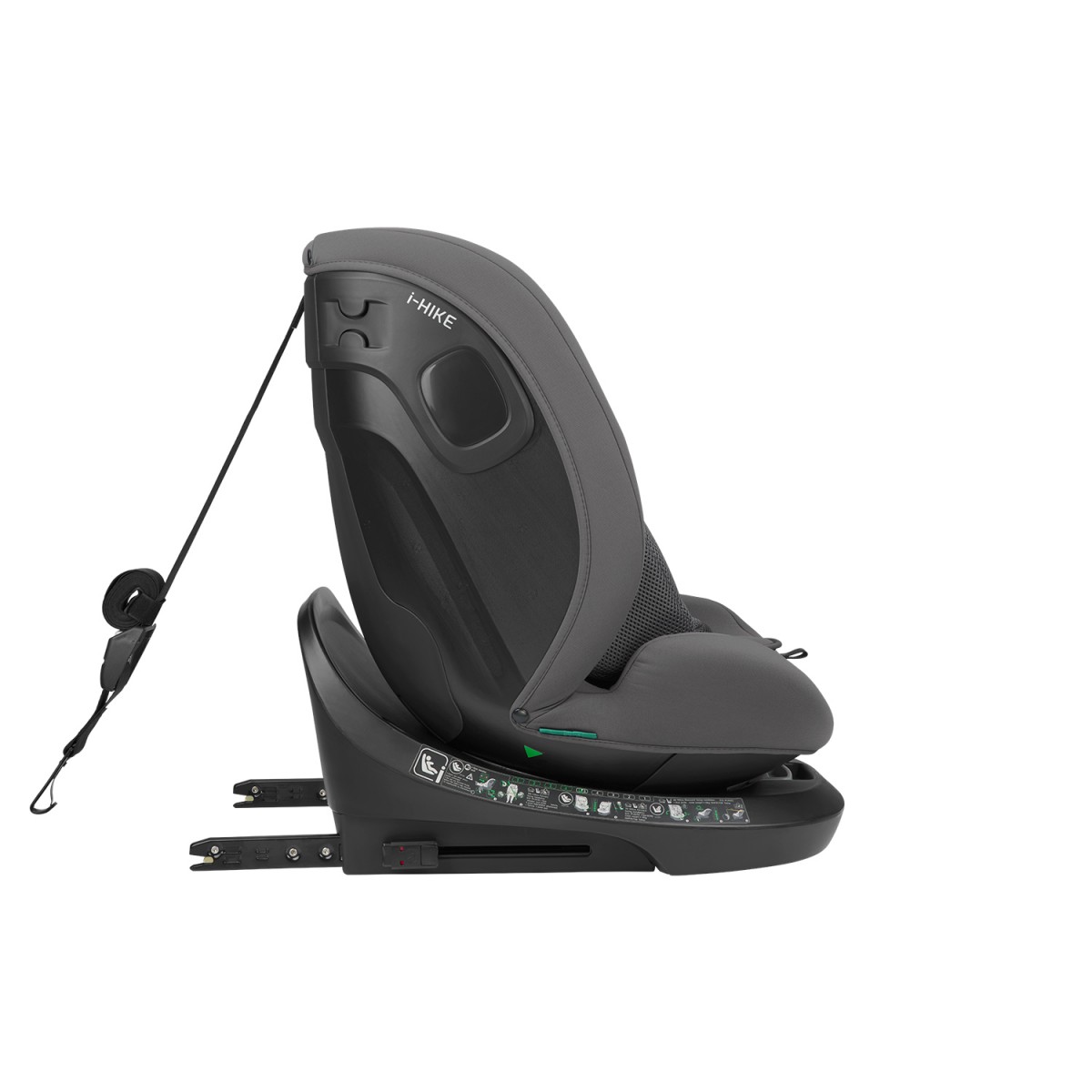 ​​​​​​​Κάθισμα Αυτοκινήτου Kikka boo i-Hike i-SIZE 40-150cm Dark Grey 2025