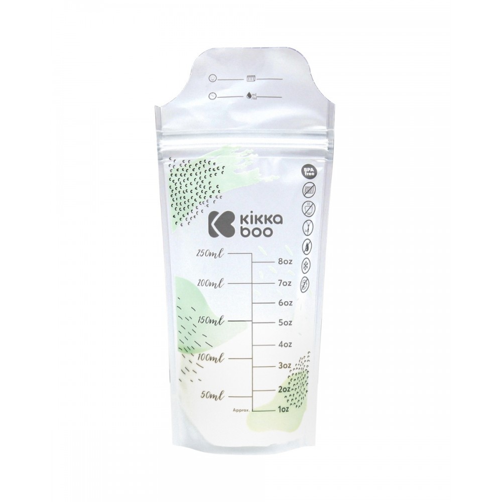 Σακουλάκια Αποθήκευσης Μητρικού Γάλακτος Lactty 25τμχ. Kikka boo