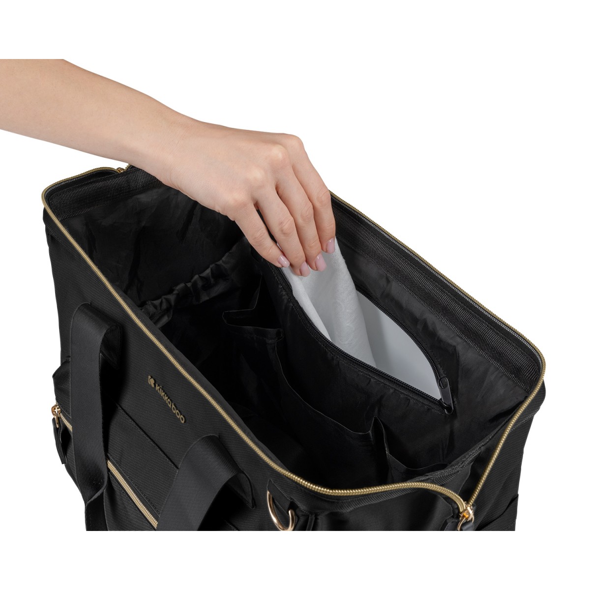Τσάντα αλλαξιέρα Kikka Boo Mama bag Maxi black