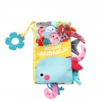 Εκπαιδευτικό Υφασμάτινο Βιβλίο για Μωρά με Μασητικό Ocean Animals  Kikka boo