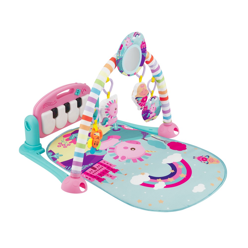 Βρεφικό Γυμναστήριο Kikka boo Piano Pink Rainbow