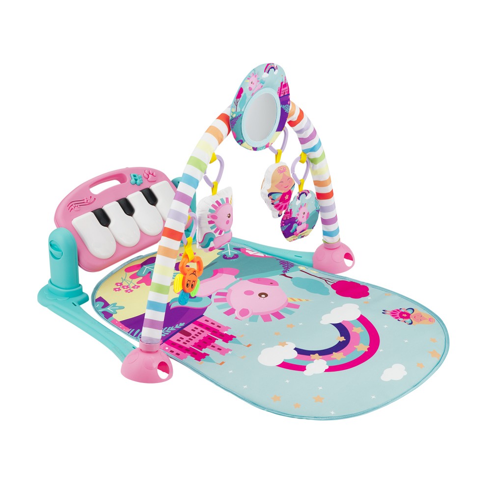 Βρεφικό Γυμναστήριο Kikka boo Piano Pink Rainbow