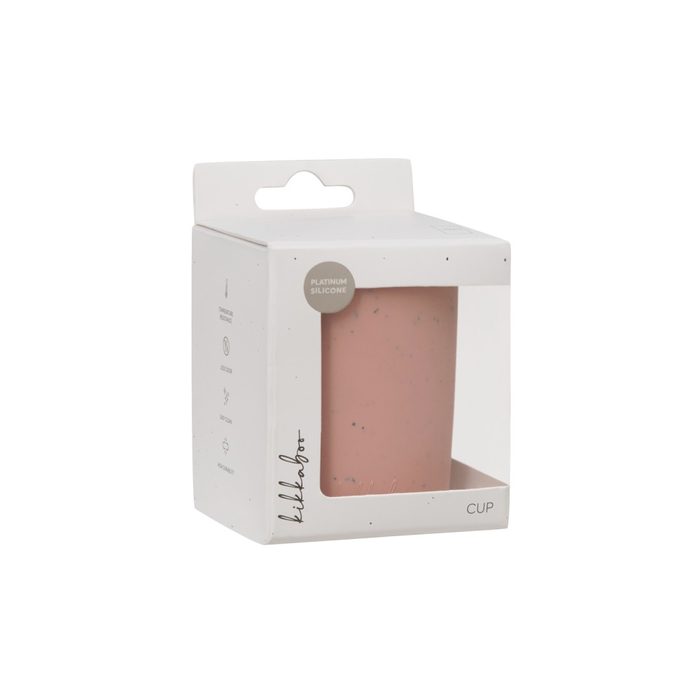 Εκπαιδευτικό Ποτήρι Σιλικόνης 150ml Kikka Boo Blush