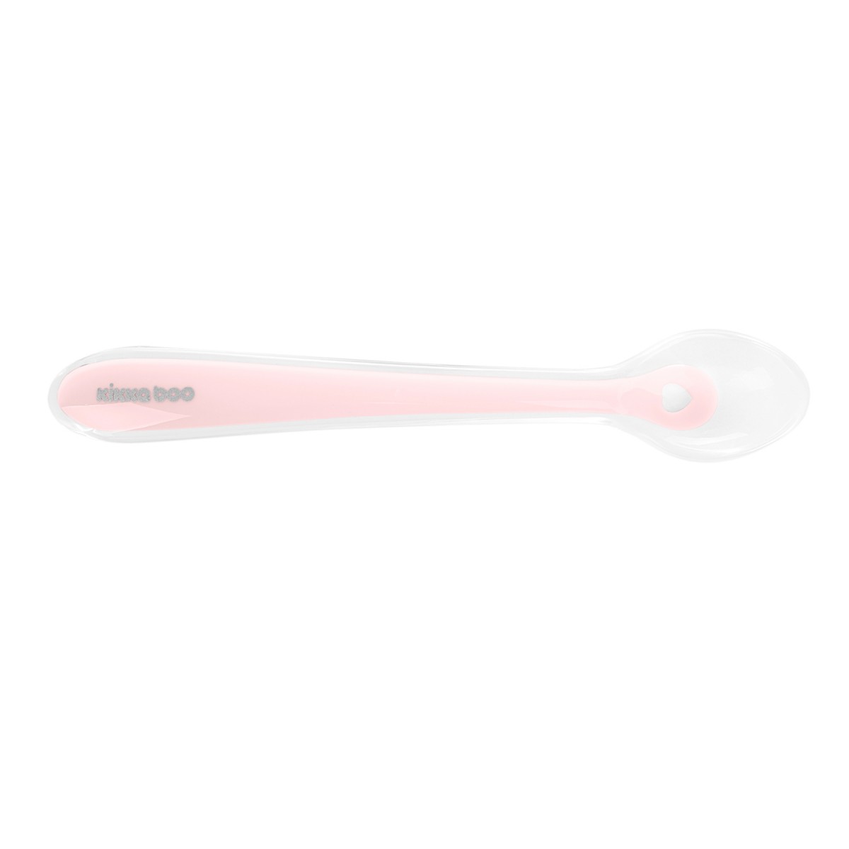 Σετ Κουταλάκια Σιλικόνης 2 Τεμαχίων Flexible   Με Θήκη Pink Kikkaboo