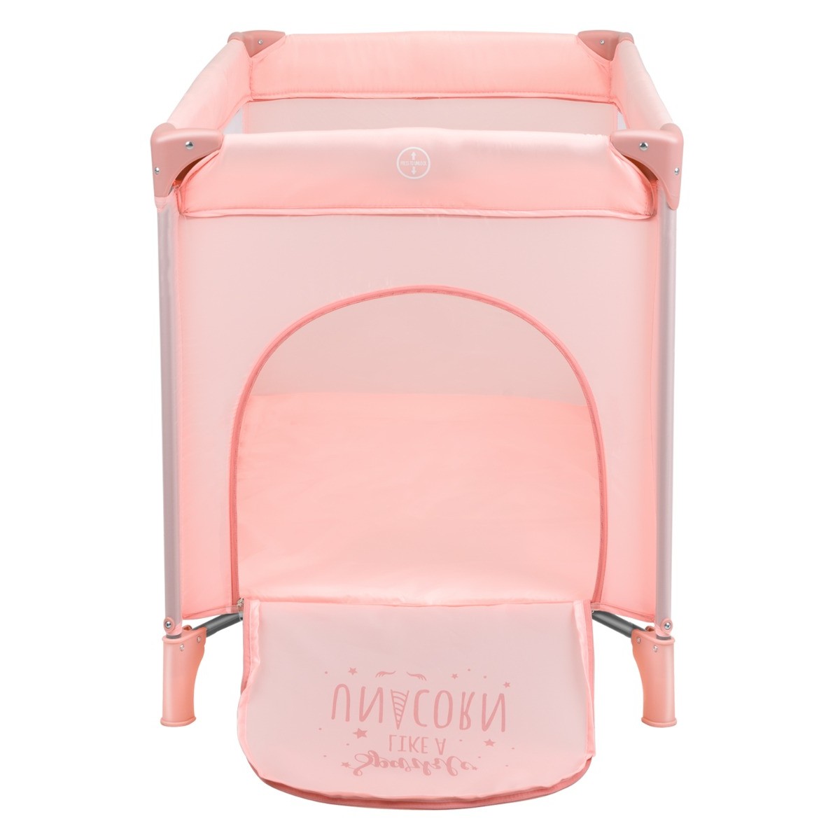 Kikka Boo Παρκοκρέβατο 1 επιπέδου So Gifted Pink 2023