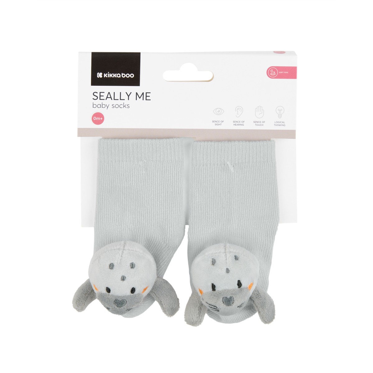 Καλτσάκια 0-6m Kikka boo Seally me