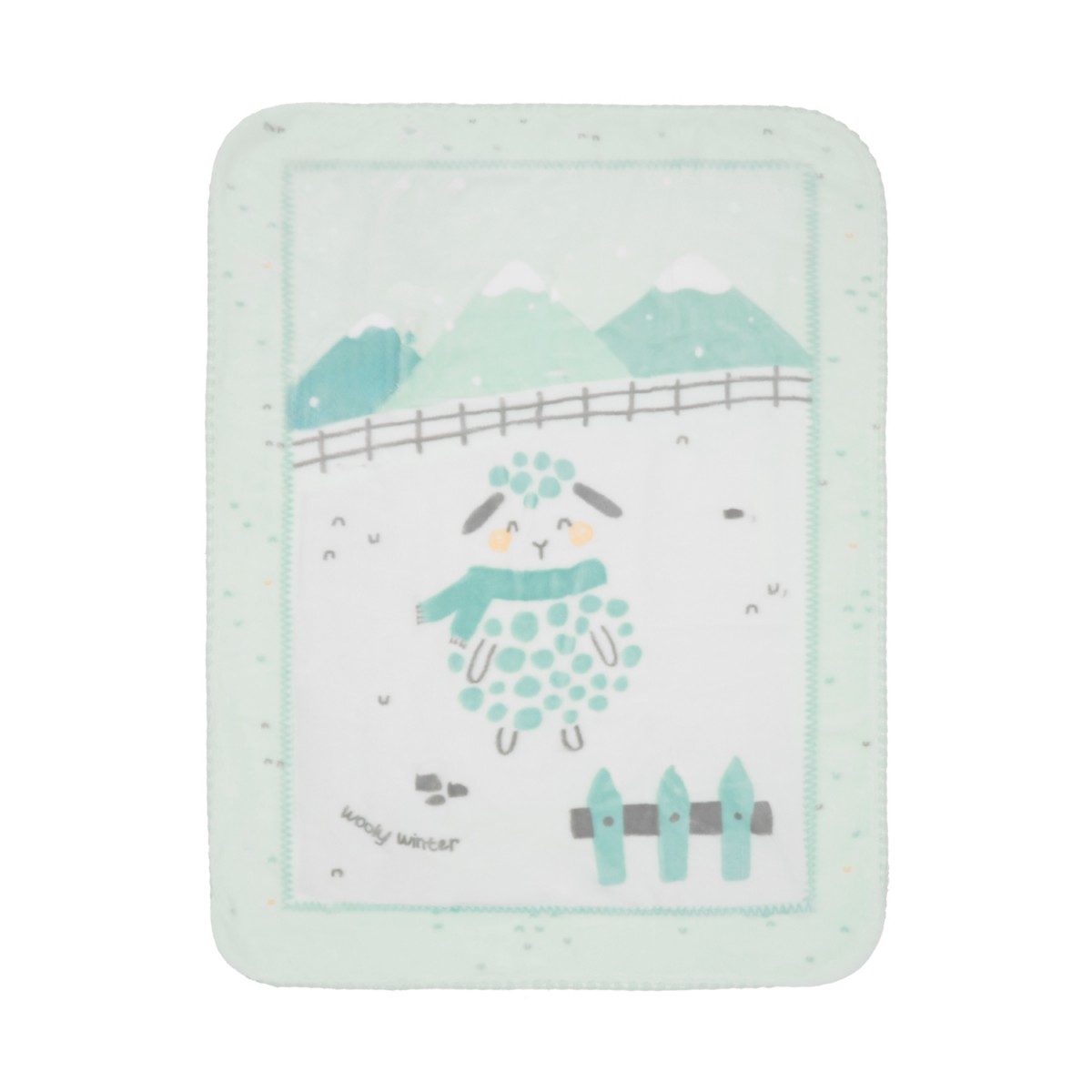 Kikka Boo Κουβέρτα Αγκαλιάς βελουτέ Sleepy Sheep  80×110εκ.