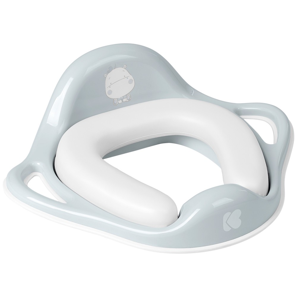Μαλακό Εκπαιδευτικό Κάθισμα Τουαλέτας - Kikka Boo Toilet seat soft pad Hippo blue 