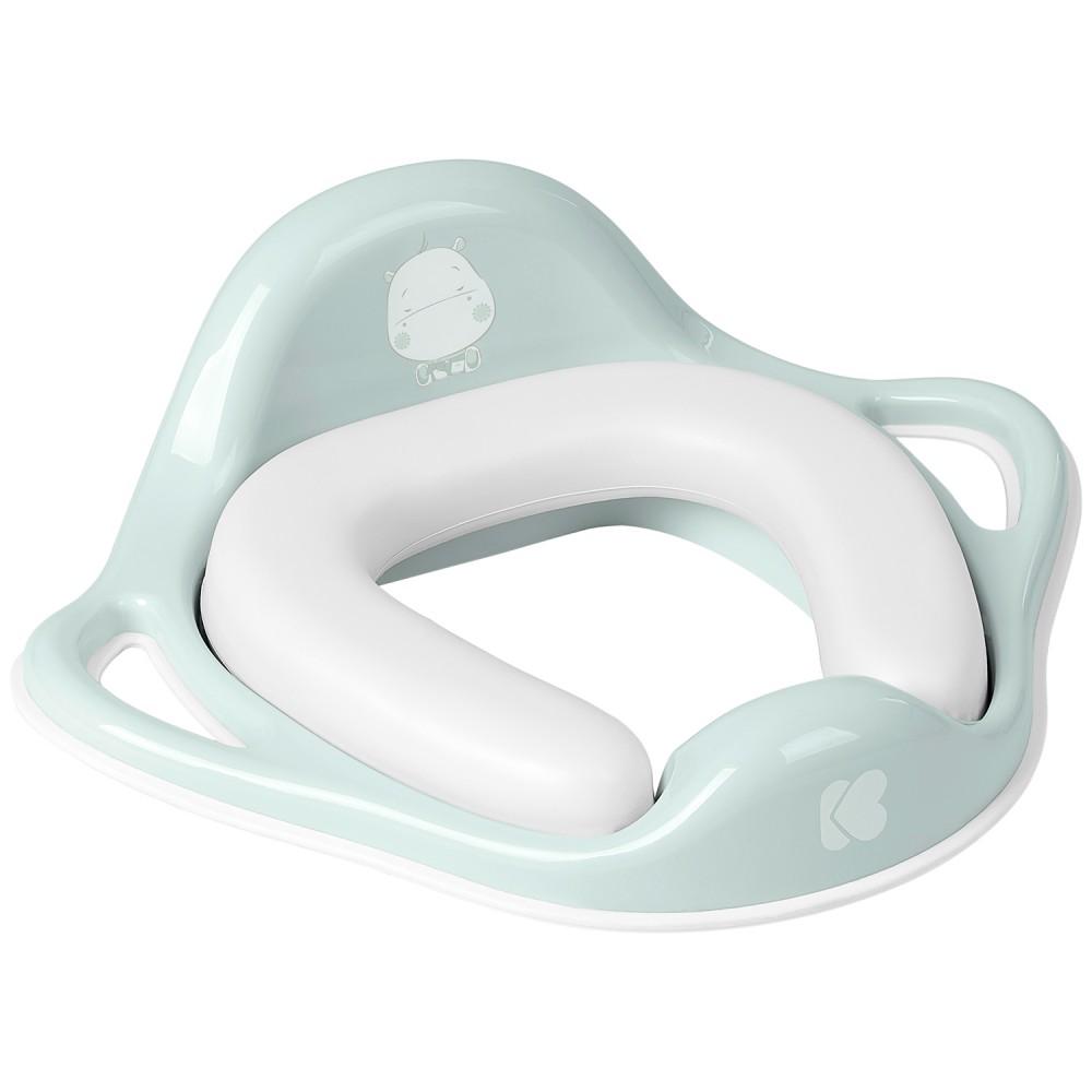 Μαλακό Εκπαιδευτικό Κάθισμα Τουαλέτας - Kikka Boo Toilet seat soft pad Hippo Mint