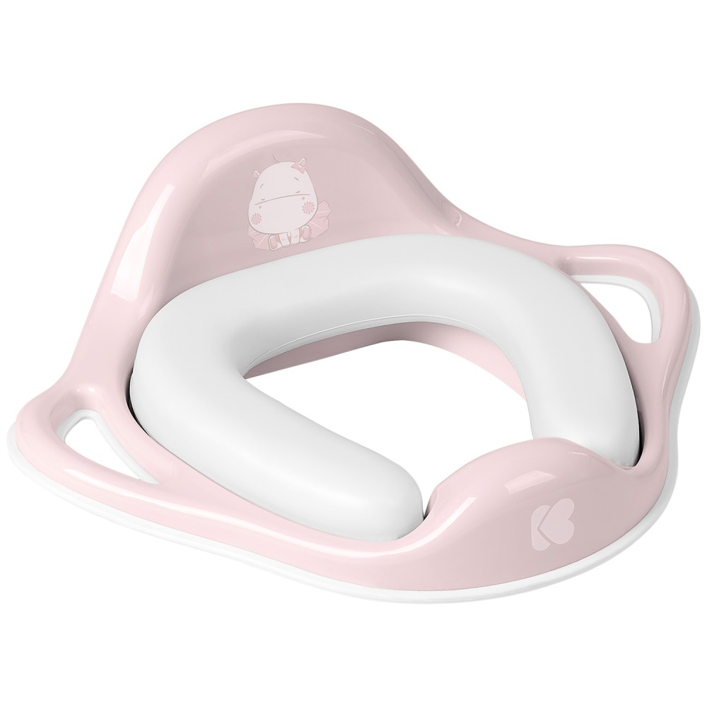 Μαλακό Εκπαιδευτικό Κάθισμα Τουαλέτας - Kikka Boo Toilet seat soft pad Hippo Pink 