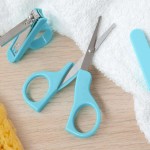 Σετ Ψαλιδάκι Ασφαλείας Νυχοκόπτης Σιέλ  0+Μ