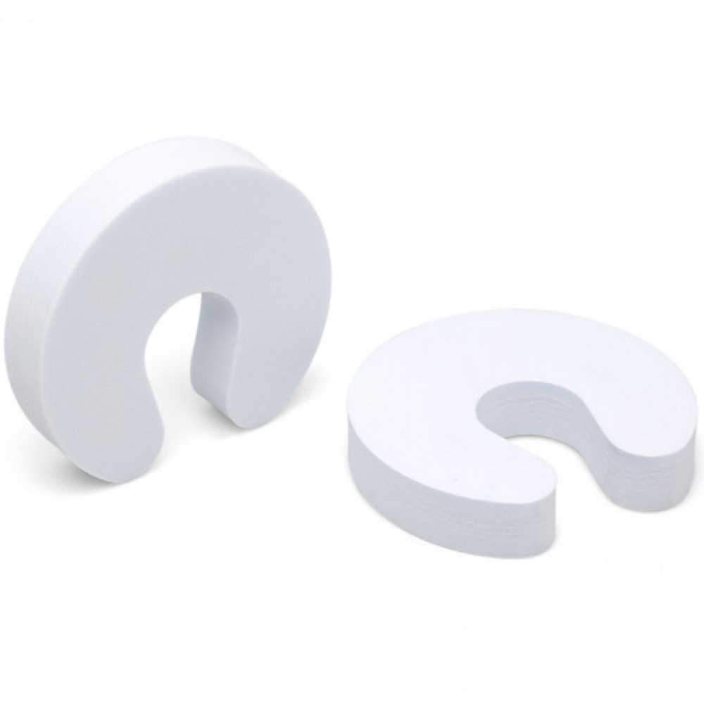 Kiokids Προστατευτικό Δακτύλου από Πόρτα από Πλαστικό σε Λευκό ΧρώμαΑσφάλεια  