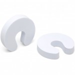 Kiokids Προστατευτικό Δακτύλου από Πόρτα από Πλαστικό σε Λευκό ΧρώμαΑσφάλεια