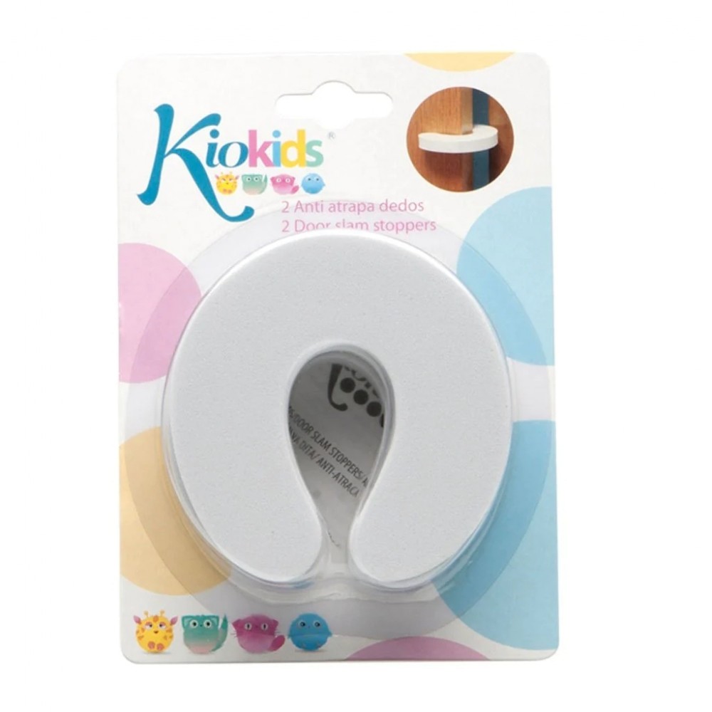 Kiokids Προστατευτικό Δακτύλου από Πόρτα από Πλαστικό σε Λευκό ΧρώμαΑσφάλεια  