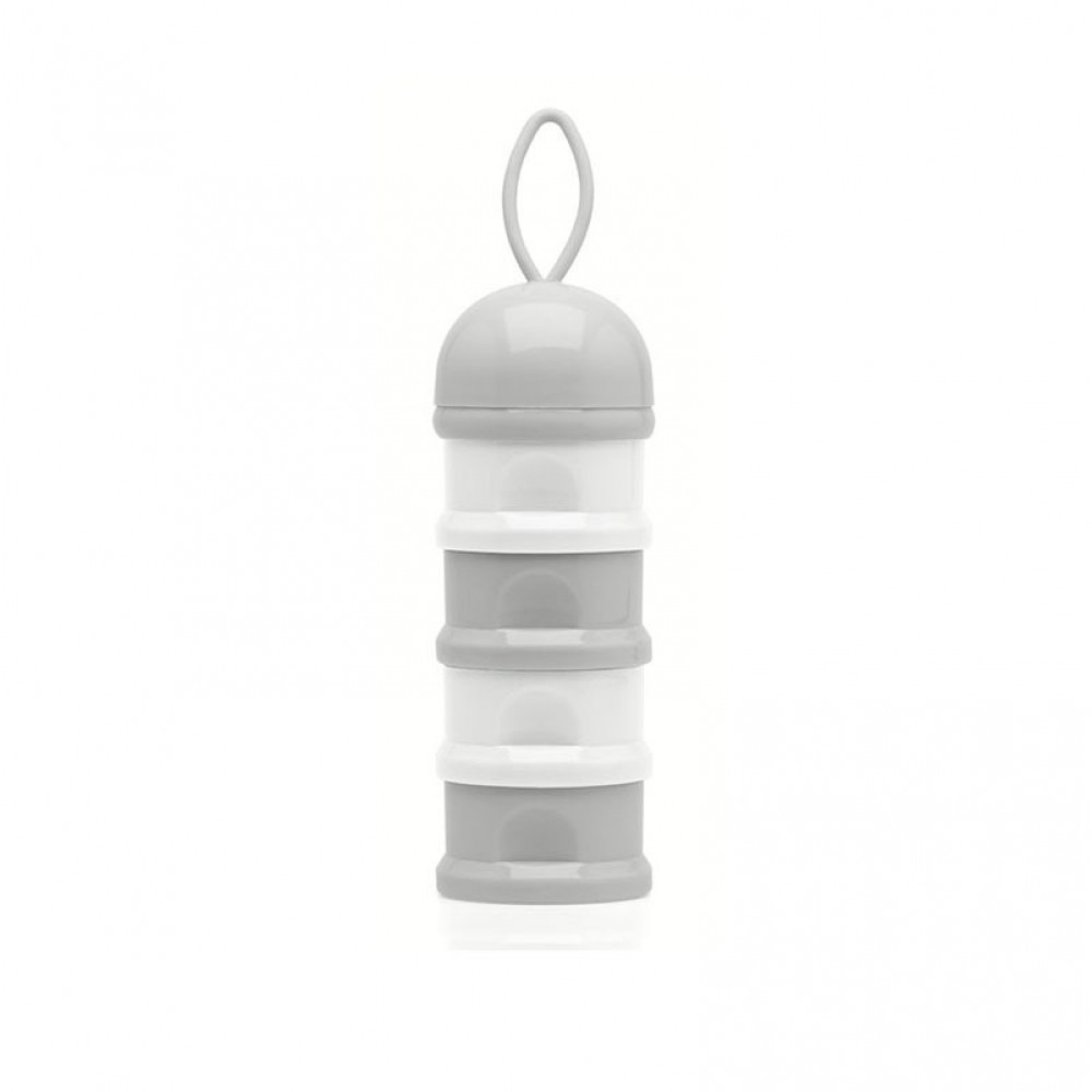 Δοσομετρητής Kiokids σκόνης γάλακτος 4 θέσεων Γκρι | 340ml. 