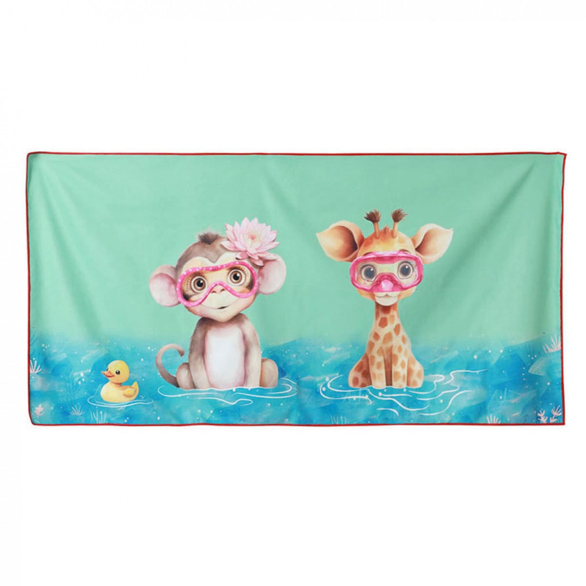 Πετσέτα Παραλίας Microfiber Safari Fun Fuchsia 75x150εκ. Πετσέτα Παραλίας Microfiber Safari Fun Fuchsia 75x150εκ.