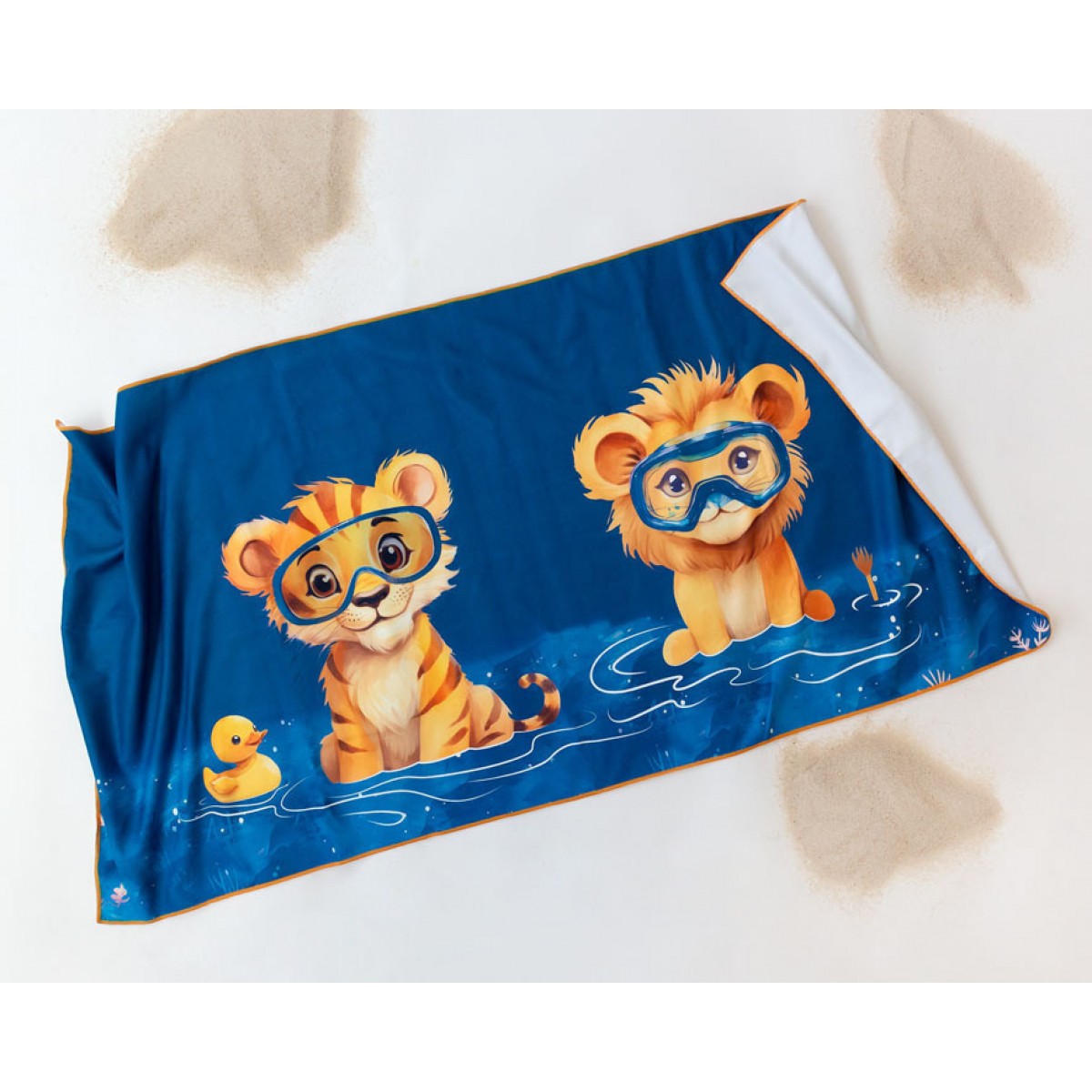 Πετσέτα Παραλίας Microfiber Safari Fun Blue 75x150εκ. Πετσέτα Παραλίας Microfiber Safari Fun Blue 75x150εκ.